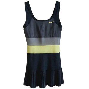 Nike Black and Yellow Mini Dress